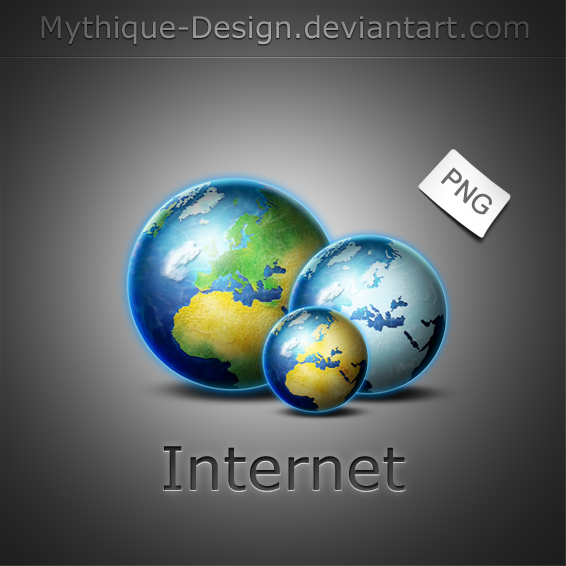 Internet- Globe by Mythique-Design