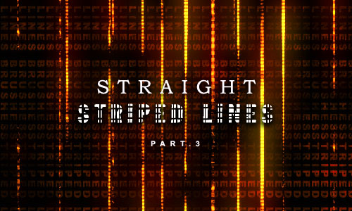 Straight Striped Lines Part.3